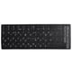 thumbnail image 5 of Pegatina de teclado hebreo resistente al agua con fondo negro para ordenador portátil de escritorio, 5 of 14
