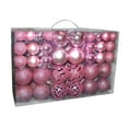 thumbnail image 2 of Bolas de Navidad Yuyangstore Inastillables 3 cm 4 cm 6 cm Rosado, 2 of 8