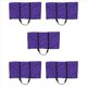 thumbnail image 1 of 5X Bolsa de Almacenamiento de Balas de Heno, Bolsa Extra Grande de Transporte de Balas de Heno de Mano , Bolsas Portátiles Plegables de Fardos de Heno con Cremallera Impermeable, 1 of 5
