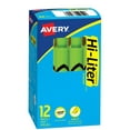 thumbnail image 1 of Avery® HI-LITER® Surligneur modèle bureau, Vert fluorescent, Pointe biseautée, 1 of 6