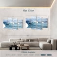 thumbnail image 4 of Elephant Stock Margaret River Surfer Wall Art - Horizontal Multi Panel Canvas - Living Room Wall Decor - Hobbies And Lifestyle Multi Panel - Blue And Teal Decor - 75" x 48", 4 of 8