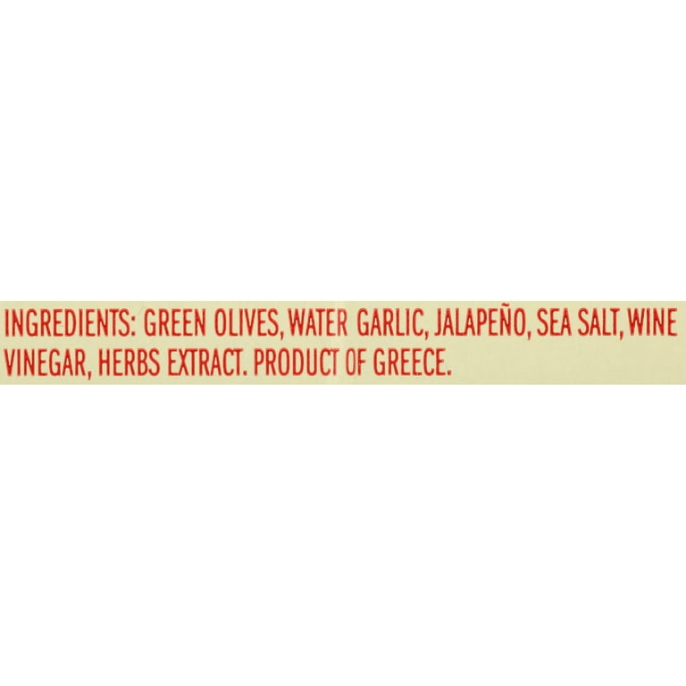 Star Jumbo Double Stuffed Green Olives - Garlic & Jalapeno 20.46oz