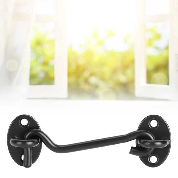 Pestillo de gancho para ventana, gancho para puerta de cabina de acero inoxidable para el hogar, ganchos para ventana muy versátiles
