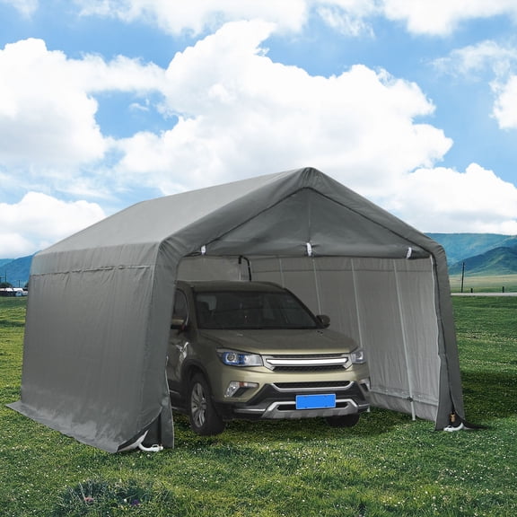 Dranite 12x20 FT Carport, Heavy Duty Waterproof Outdoor Shelter