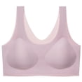 thumbnail image 1 of Sujetador sin costuras para mujer Sujetador sin aros Diseño fino y delgado Sin ropa interior Sujetador deportivo de bajo impacto Sujetador cómodo para uso diario, 1 of 5