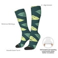 thumbnail image 5 of Knee High Socks for Men and Women, Jungle leaf Althletic Compression Socks, Support Long Tube Socks for Outdoor Sport, Calf Socks, High Stockings for Women Men, 5 of 7
