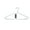 Green, variant on 6PC Foldable Hanger - Foldable Coat Laundry Hangers, Portable Folding Clothes Hanger for Travel, Folding Hangers Space Saving