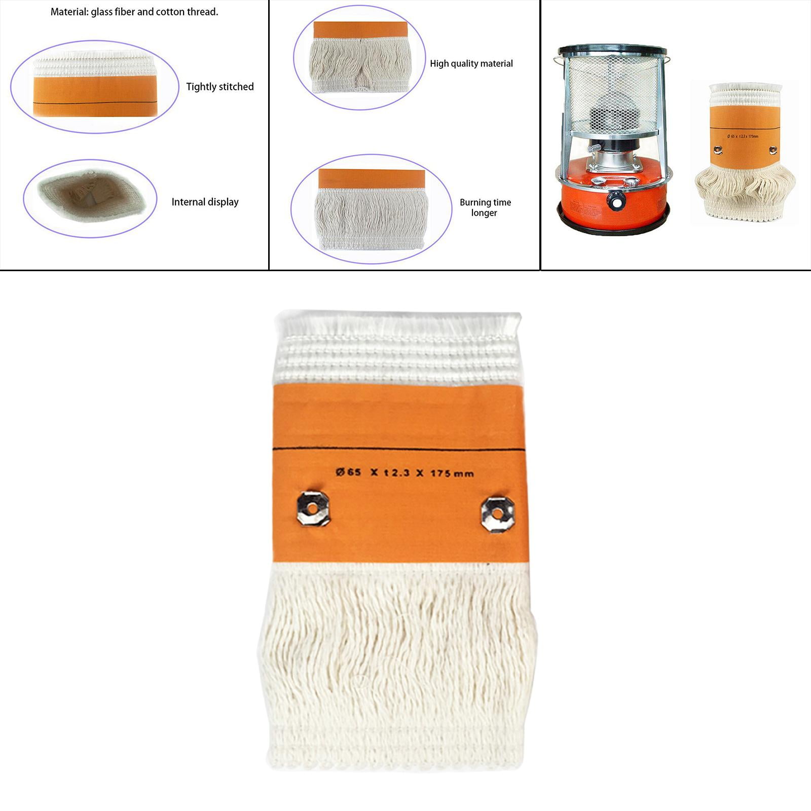 Axioma 4pcs Kerosene Wick Fiberglass Oil Lamp Cotton Long Lasting Candle Winter