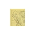 thumbnail image 4 of Historic County Map- Calhoun County Texas - General Land Office 1863 - Vintage Wall Art, 4 of 4