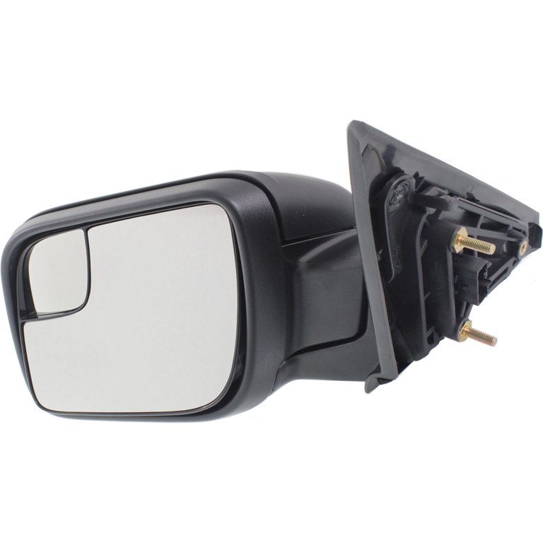 Mirror Compatible With 2011-2015 Ford Explorer Left Driver Side w/ Blind  Spot Corner Glass Textured Black Kool-Vue