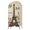 Beige, Black, Brown, variant on 4FT Arch Backdrop Covers, Paris Architecture Wedding Arch Cover Stretchy, Vintage Eiffel Tower Romantic Floral Chiara Arches Backdrop Stand Covers for Birthday Baby Shower Party Banquet Decor