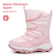 thumbnail image 2 of Blikcon Girls Snow Boots Water-Resistant Slip Resistant Warm Winter Shoes (Little Kid/Big Kid), 2 of 8