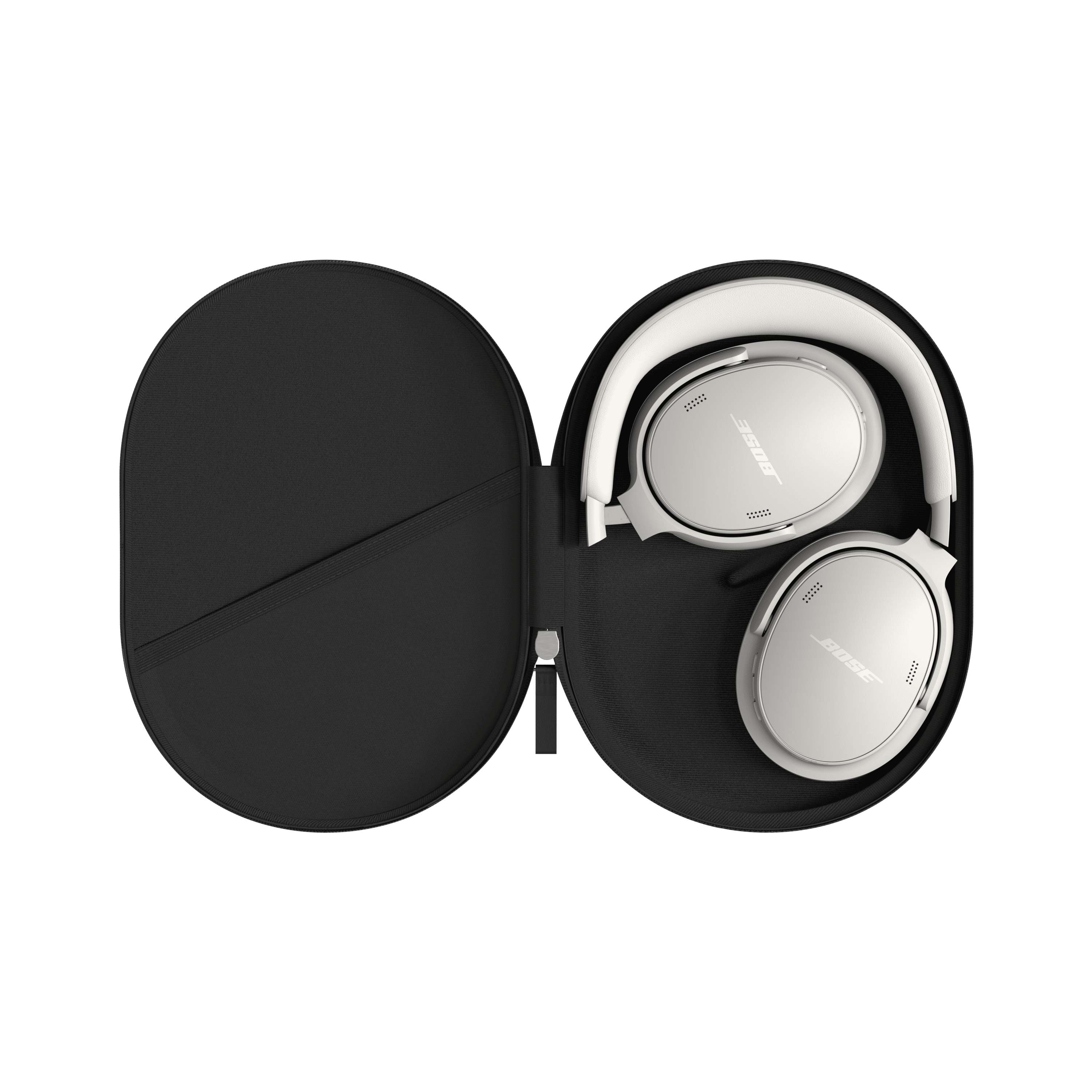 Bose QuietComfort Headphones II, Bluetooth Over Ear Noise Cancelling Headphones, White Smoke