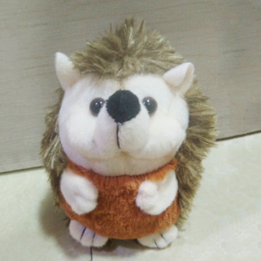 5.9'' Stuffed Hedgehog Zoo Animals Gift Hedgehog Children Doll -