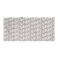 thumbnail image 1 of Brown Paisley Gym Towel, Classical Almond Like Shape Zentangle Look Fashion Print on Plain Background, One-Sided Quick Dry Microfiber for Beach Fitness & Swimming, 60" x 30", Brown White, by Ambesonne, 1 of 2