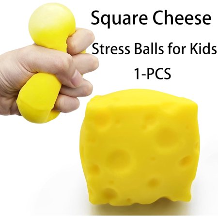 Clearance！2026 Upgraded Yellow Cheese Squishy, Slow-Rising Squeeze Cheese, (1.6 Inch——1Pc)