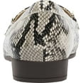 thumbnail image 3 of Women's Anne Klein Valisity Loafer Natural Reptile Print Synthetic 7 M, 3 of 5