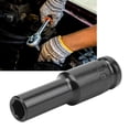 thumbnail image 3 of Electric Wrench Hex Socket, Carbon Steel Hex Socket High Hardness  Corrosion Resistance  For Home For Life For Factory For Studio, 3 of 8