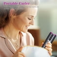 thumbnail image 2 of Cordless Automatic Hair Curler Automatic Curling Iron Fast Heating with 6 Temperature & Timer LCD, 2 of 8