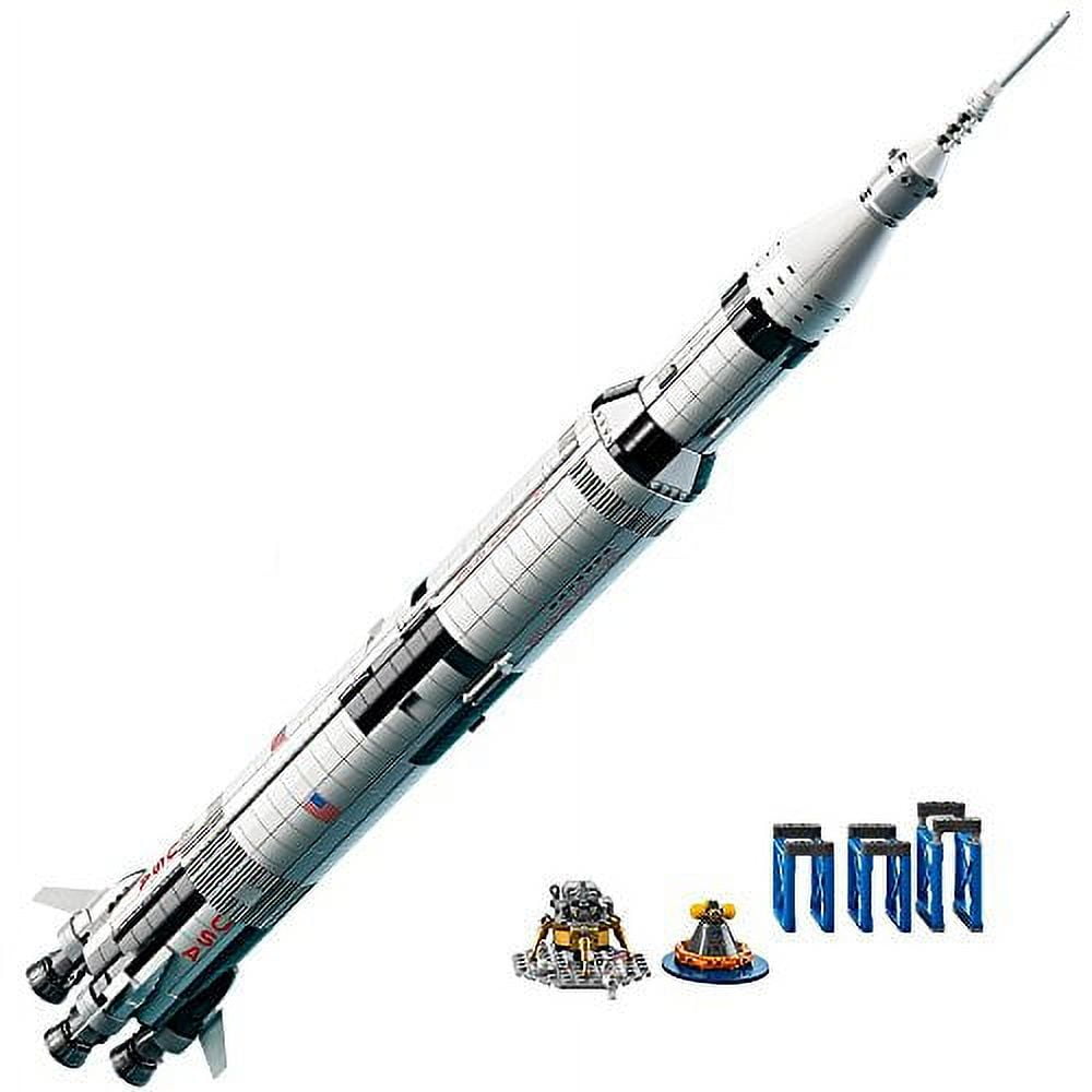 LEGO Ideas Nasa Apollo Saturn V (21309) Popular Creative Building Set (1969 Piece) for Fans of LEGO Sets and Space