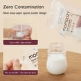 thumbnail image 4 of Momcozy Disposable Temp Sensing Breastmilk Storage Bags – Spout Type B2, 250ml, 60 Bags, 4 of 8
