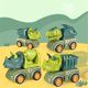 thumbnail image 2 of Vehículo de ingeniería de juguete educativo resistente al desgaste, plástico con forma de dinosaurio, prensa, camión de construcción, juguete para niños, 2 of 5