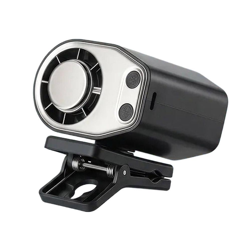 Clip on Fan for Car with LED Display, 360 Rotatable Personal Conditioner, USB Rechargeable Portable Fan with Long Battery Life for Vent, Office Desk, Home & Travel