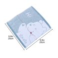 thumbnail image 3 of Cotton Gluttonous Bear Pattern Kindergarten Baby Towel Soft Absorbent Four Colors Optional Care Baby Delicate Skin, 3 of 8