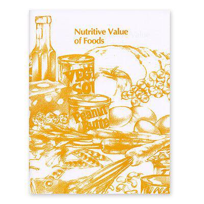 Pre-Owned Nutritive Value of Foods (2001 publication) (Paperback) 0740303546 9780740303548
