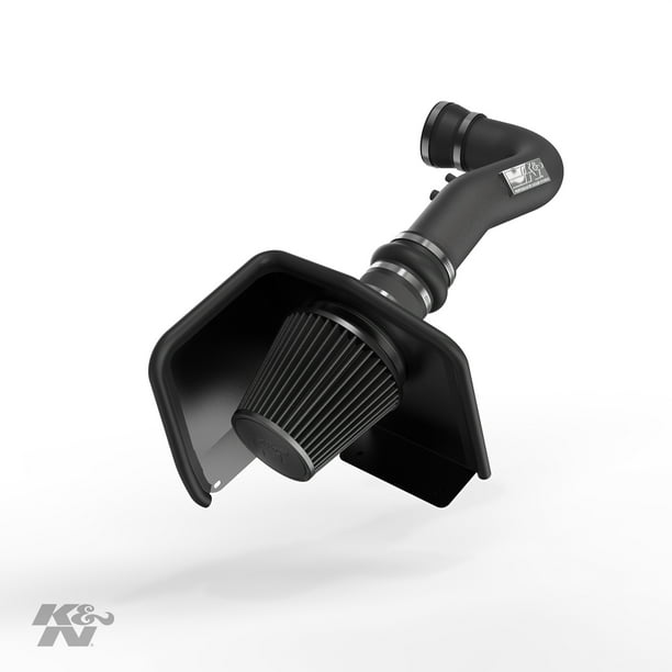 K&N Cold Air Intake Kit High Performance, Guaranteed to Increase