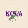 thumbnail image 4 of Inktastic NOLA Mardi Gras Crayfish in Purple Boys or Girls Baby T-Shirt, 4 of 5
