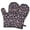 Fantasy Princess Unicorn, variant on Cute Oven Mitts,Fantasy Princess Unicorn Pattern Oven Mitt 2-Pack Set,Kitchen Gloves for Oven,Heat Resistant Oven Mitts 7.7"x12"