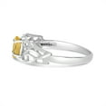 thumbnail image 4 of 14k White Gold Marquise Citrine filigree Ring, 4 of 6
