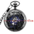 thumbnail image 2 of Antique Mechanical Skeleton Watch Wind Up, 37.5cm, 2 of 8