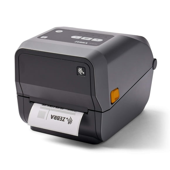 Impresora de etiquetas de transferencia térmica Zebra ZD620t: ancho de impresión de 4", 300 ppp, Ethernet, puerto serie, USB, modelo ZD62043-T01F00EZ (renovada)