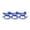Blue, variant on Kokovifyves 3Pcs Christmas Ornaments Set 8cm Shiny Metallic Glitter Rocking Horse Baubles for Xmas Tree Holiday Wedding Party Decor