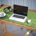 thumbnail image 3 of Long Mouse Pads for Desk,Green Bigfoot Pattern Desk Mats on Top Of Desks, Desk Mouse Pad Extra Large with 3mm Non-Slip Base and Stitched Edge for Gaming,Office,Work,Home 35.4"x15.7", 3 of 6