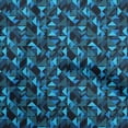thumbnail image 1 of oneOone Rayon Medium Blue Fabric Geometric Diy Clothing Quilting Fabric Print Fabric By Yard 56 Inch Wide, 1 of 4