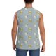 thumbnail image 4 of Balery Baby Elephant Giraffe Camisetas sin mangas para hombre, absorbe la humedad y protege contra el mal olor.-Large, 4 of 7