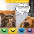 thumbnail image 3 of 4Pcs Dog Talking Button Recordable Training Buttons Dog Buzzer with Anti-Slip Pad for Dogs Talking, 3 of 8