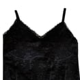 thumbnail image 4 of ClodeEU Women's Lace Trimmed Spaghetti Strap Tank Top with Built in Pads,Versatile Camisole for Layering or Outerwear Black,Womens Plus M, 4 of 5