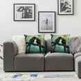 thumbnail image 3 of COMIO Throw Pillow Covers,Pillowcases,Pillow Cases,Tropical Parrot Bird, 2-Pc White, 3 of 6