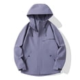 thumbnail image 6 of StSilkitty Rain Jacket for Men Windbreaker Waterproof Hooded Jacket Coat with Pockets Full Zip up Long Sleeve Raincoat, 6 of 9
