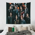 thumbnail image 5 of Stray Kids Wall Tapestry Cartoon Poster Wall Hanging Tapestry for College Dorm Living Room Bedroom Decoration 40x60 Inch, 5 of 7