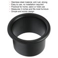 thumbnail image 4 of Soporte para secador de pelo Sonew, acero inoxidable, negro, 4 of 9
