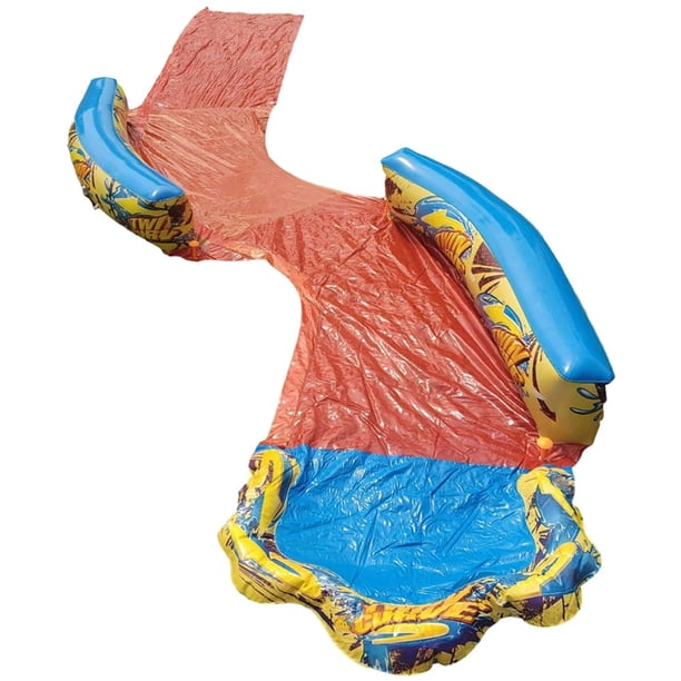 Tobogán De Agua Inflable Para Niños, Juguete De Juego De Agua De Verano, Tobogán De Agua Al Aire Libre, Estera Rociadora De Césped Para Niños Serendint HA035059-00