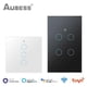 thumbnail image 2 of Tuya WiFi Smart Switch Glass Screen Touch Panel EU US 1/2/3/4 Gang Light, 2 of 5
