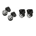thumbnail image 2 of 4x accesorios para maletas y equipaje ruedas giratorias universales J 049A negro, 2 of 9