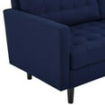 thumbnail image 6 of Modway Exalt Fabric Upholstered Tufted Sofa in Royal Blue & Black, 6 of 9