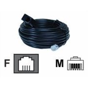 Lorex CVA65RJ11 - Camera extension cable - RJ-11 (M) to RJ-11 (F) - 65 ft